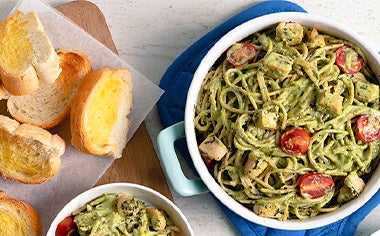 Pasta pesto tradición de la cocina italiana Recetas Nestlé