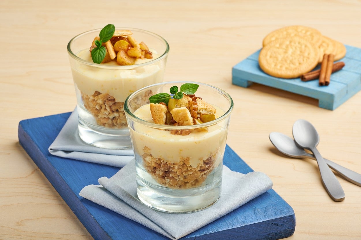 Postre de Manzana y Marías Recetas Nestlé