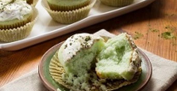 Cupcakes de té verde