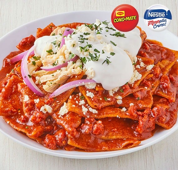 Chilaquiles, enchiladas y más... Recetas Nestlé