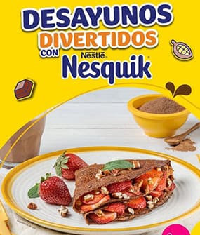 Desayunos divertidos con Nesquik