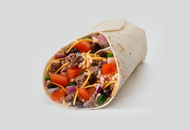 Burrito, popular receta con frijoles 
