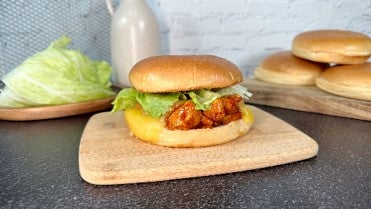 Hamburguesa de Pollo Bbq