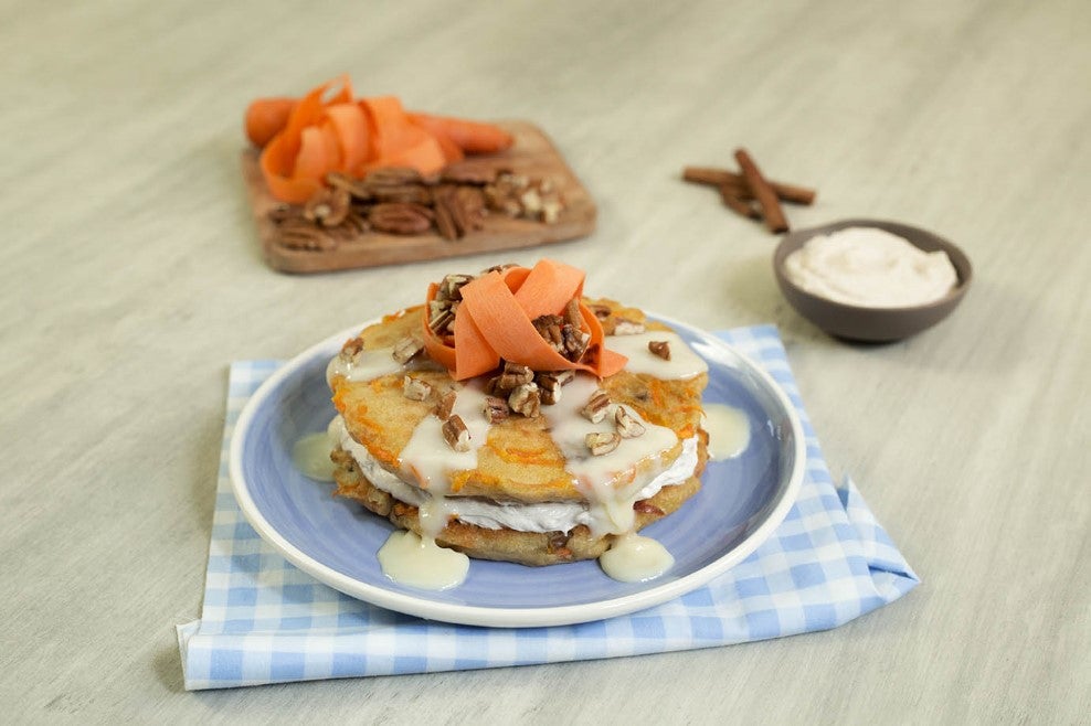Hot Cakes de Zanahoria con Betún | Recetas Nestlé