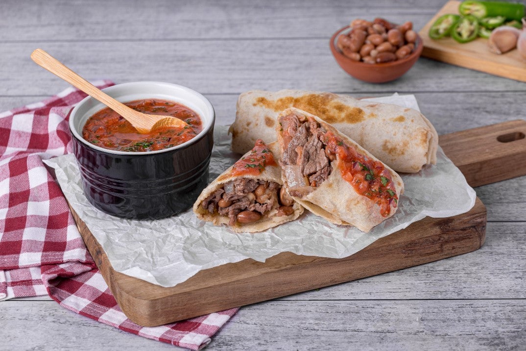 Burritos con Carne