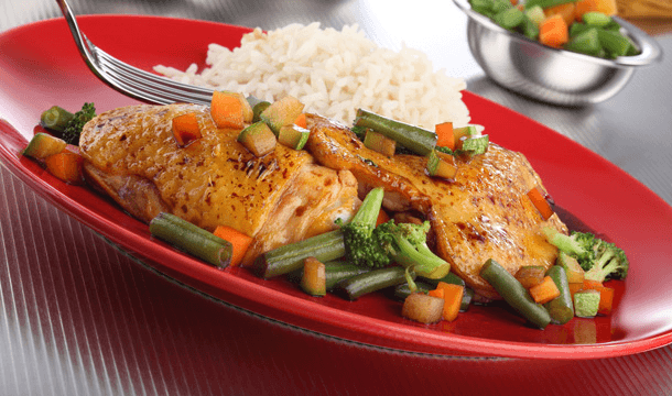 Introducir 86+ imagen recetas de pollo con verduras al vapor