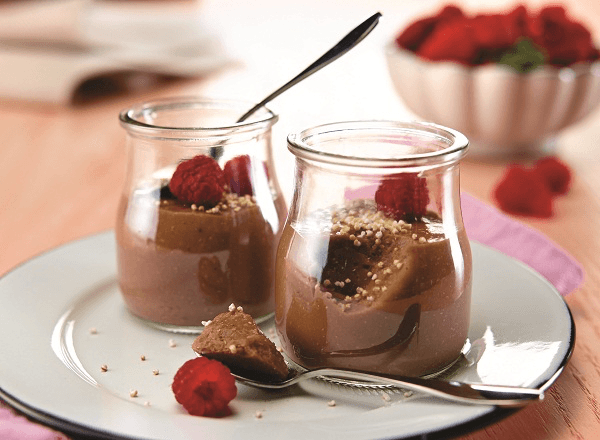 Gelatina de amaranto con chocolate | Recetas Nestlé