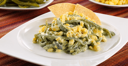 Rajas de chile poblano | Recetas Nestlé