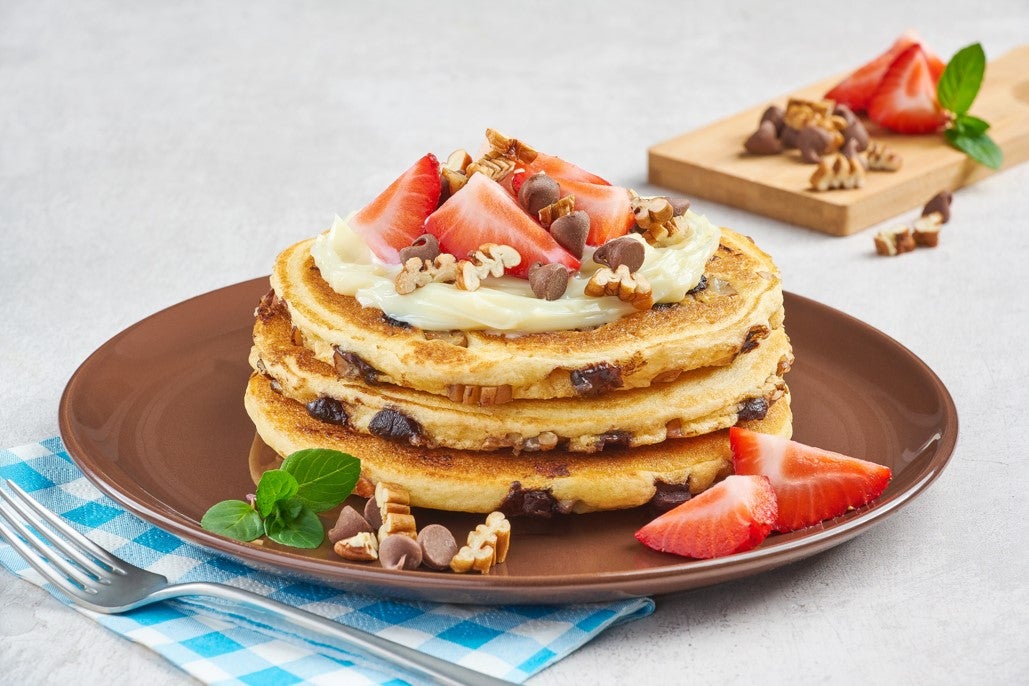 Hot Cakes Con Chispas De Chocolate | Recetas Nestlé