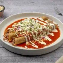 Flautas Ahogadas de Res