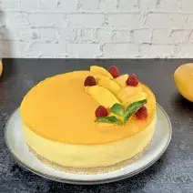 Cheesecake Cremoso de Mango