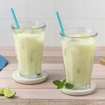 Limonada con Pepino y Menta