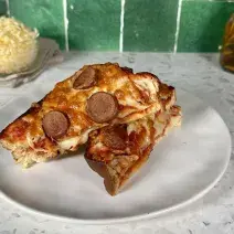 Salchi Pizza