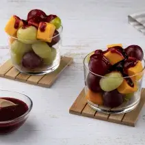 Coctel Picosito de Mango con Uvas