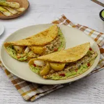 Tacos de Pollo con Guacamole