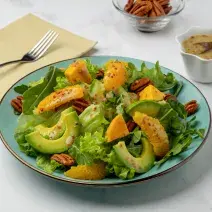 Ensalada con Aderezo de Mostaza y Miel