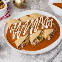 Enchiladas de Pavo