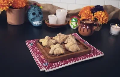 Galletas pan de muerto