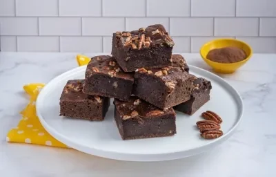 Brownie de Chocolate con Nuez