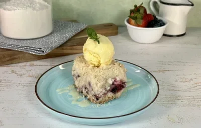 Crumble de Frutos Rojos