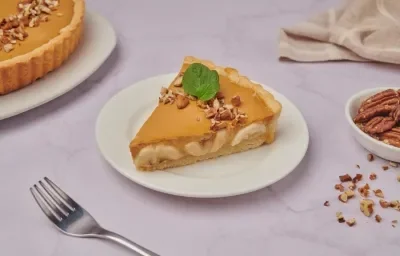 Tarta de dulce de leche