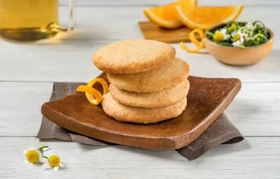 Galletas de Manzanilla y Naranja