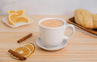 Chocolate Caliente con Naranja y Canela