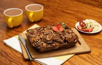 Budín de chocolate