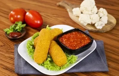 Croquetas de coliflor