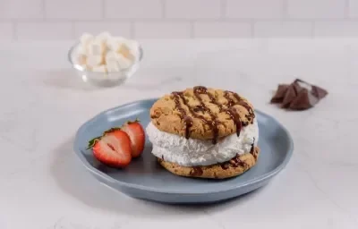 Sándwich Helado Smores