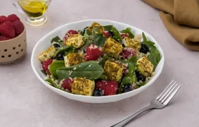 Ensalada de Quinoa y Frambuesa