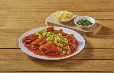 Enchiladas al pastor