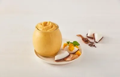 Smoothie de mango especiado