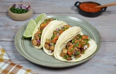 Tacos de Suadero de Soya