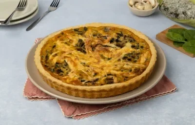 Quiche de Huitlacoche