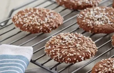 galletas de amaranto y cocoa deslactosadas