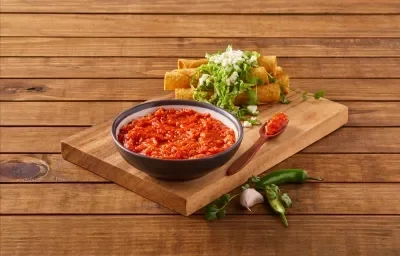 Salsa frita de tomate