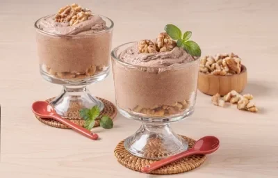 Mousse de frutos secos