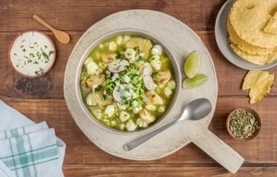 Pozole Verde de Vegetales