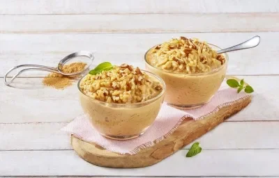 Arroz con dulce de leche