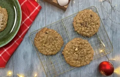 Galletas de Avena con Glaseado de Jengibre