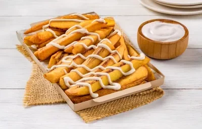 Plátanos con Crema de Canela