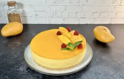 Cheesecake Cremoso de Mango