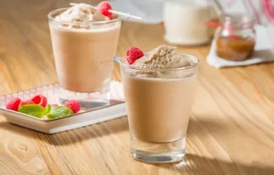 Frappé de dulce de leche