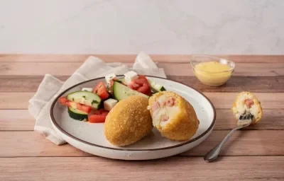 Croquetas de Papa con Jamón