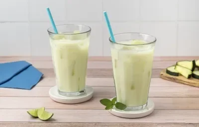 Limonada con Pepino y Menta