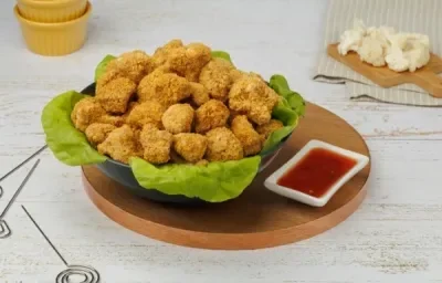 Boneless de Coliflor con Salsa Picante