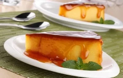 FLAN DE LIMON