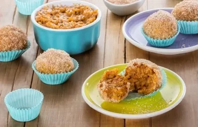 Bolitas de arroz con leche