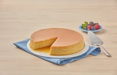 Flan deslactosado